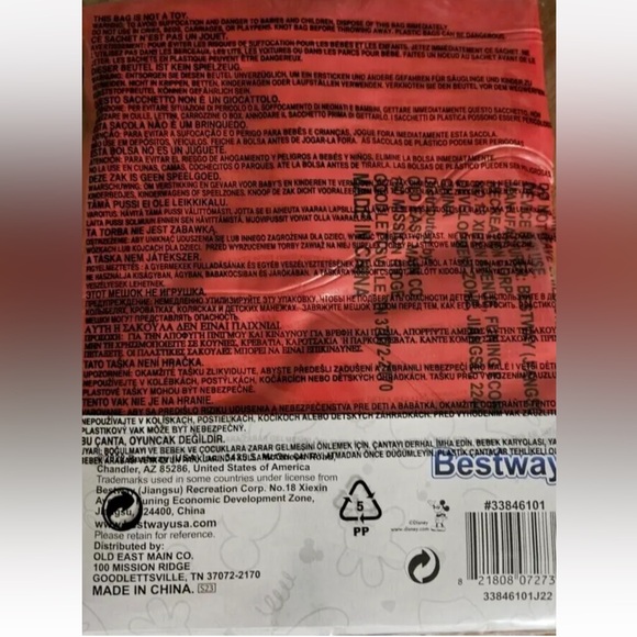 2pc Bestway Mickey Mouse Childs Swim Mask with Nose cover+Inflatable Swim Vest - Picture 5 of 5